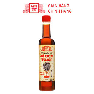 [TẶNG 1 NƯỚC TƯƠNG 125ML] THÙNG 6 CHAI NHỰA 525ML Nước mắm nhỉ cá cơm than Làng Chài Xưa 300 năm