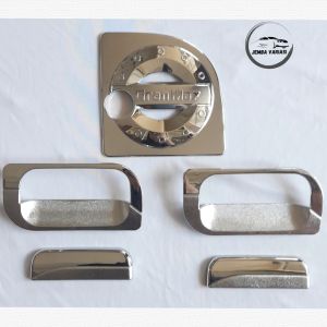 Paket Outer Cover Door Handle Tank Cover Grand Max Cover Pegangan Pintu Mobil Granmax Luxury Chrome