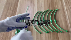 Outdoor Support System 10pcs Metal Hooks With 10Meter Rope And Garden Clip For Vegetable Vine Growth Assistance