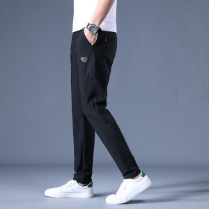 Mens Pants Fashion High Elasticity Quick-drying Comfortable and Cool Large Capacity Pockets