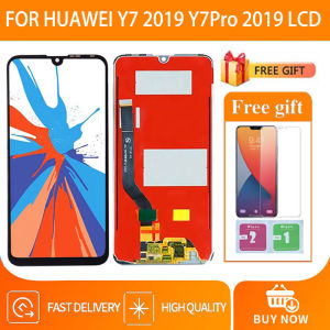 For Huawei Y7 2019 Y7 Pro 2019 Y7 Prime 2019 LCD Digital Touch Screen Assembly