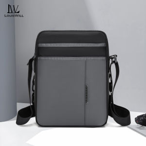 LouisWill Mens Bag Fashion Single-shoulder Bag Multi-pocket Mens Messenger Bag Casual Handbag Mens Bag Backpack Portable Crossbody Bag Small Bag Business Bag