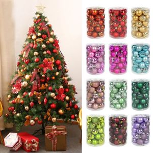 [Lightingeverthing] 36 Cái/bộ 4CM Giáng Sinh Xmas Tree Quả Bóng Đồ Trang Trí Treo Trang Trí Tiệc Tại Nhà Trang Trí Tiệc Giáng Sinh Cây Giáng Sinh