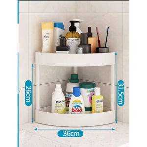 Bathroom organizer Rack Bathroom Corner shelf With Wheel Bathroom toiletries organizer Bathroom rack