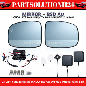 HONDA CITY GM6 BRV JAZZ SIDE MIRROR BLIND SPOT DETECTION SYSTEM MIRROR (BLUE MIRROR/CERMIN BIRU)