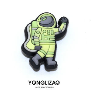 shoes charm cross charm Shoe Buckle Cartoon Astronaut Fashion Shoes Accessories