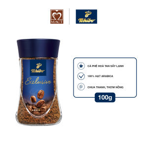 Cà phê hòa tan TCHIBO EXCLUSIVE - 100% Arabica - Vị chua thanh thơm nồng - lọ 100g