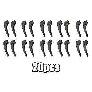 20pcs Soft Silicone Eyeglasses Temple Tips Sleeve Retainer Anti-Slip Ear Cushions Grips