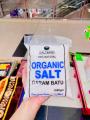 800 gm Organic and Halal Himalayan White & Pink Salt - Organik Garam Putih Batu Bukit Himalaya - 100% Asli. 
