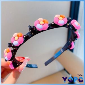 YoPo Children’s Braided Hair Band Korean Style Headdress Press Hair Clip