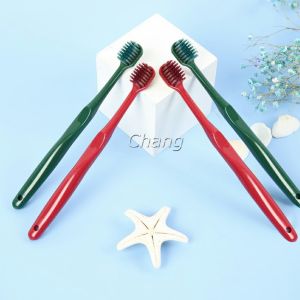 Chang แปรงสีฟันแม่ลูก แปรงสีฟันญี่ปุ่น แปรงสีฟันขนแปรงนุ่ม สีลูกกวาด Adult and child soft toothbrush