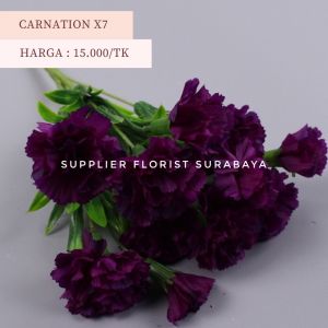 [CARNATION X7] BUNGA PALSU ANYELIR ARTIFICIAL FLOWER CARNATION BUNGA HIAS DIY FLORIST HAND BOUQUET PEMANIS BUKET BUNGA VAS
