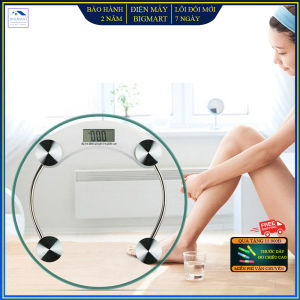 Cân sức khỏe điện tử thông minh chịu tải lên tới 180kg chất liệu kính cường lực bền bỉ bảo hành 2 năm