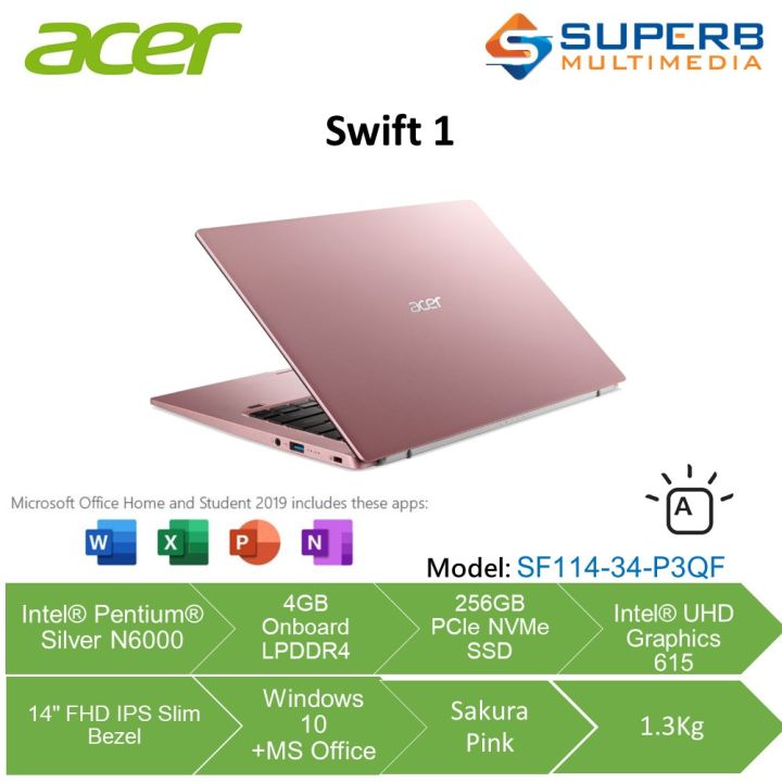 0*す様 Acer swift1　サクラピンク Acer Swift 1 SF114-32-P573 14