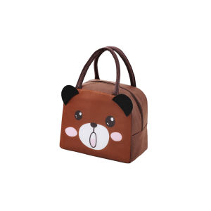 MD-T50 Tas Bekal Anak Karakter Hewan Lunch Bag Cooler Makanan / Tas Lunch Box Tempat Penyimpanan