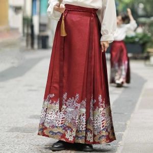 Parentchild model adult female horse face skirt Hanbok