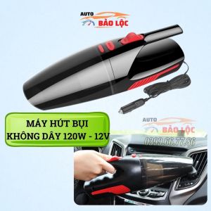 Máy hút bụi cầm tay mini có dây (tẩu nguồn 12v) công suất 120W - lực hút siêu mạnh