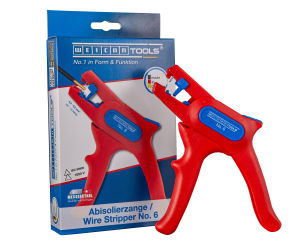 WEICON Automatic Wire Stripper No. 6 for 02-6 mm² cable up to 1000 Volt