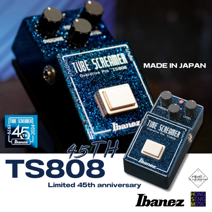 เอฟเฟค กีตาร์ไฟฟ้า Ibanez TS80845TH Limited 45th Anniversary Made In ...