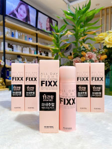 Xịt Khoá Makeup Cho Lớp Nền Căng Bóng Mịn Lì Fixx All Day Tight Make Up Setting Hồng Nhạt 75ml/120ml