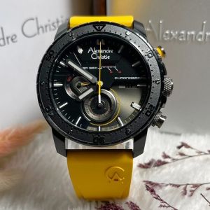 Jam Tangan Pria Alexandre Christie AC 6627 AC6627 AC 6410 Original Garansi Resmi 1 Tahun - Tali Kulit & Rubber
