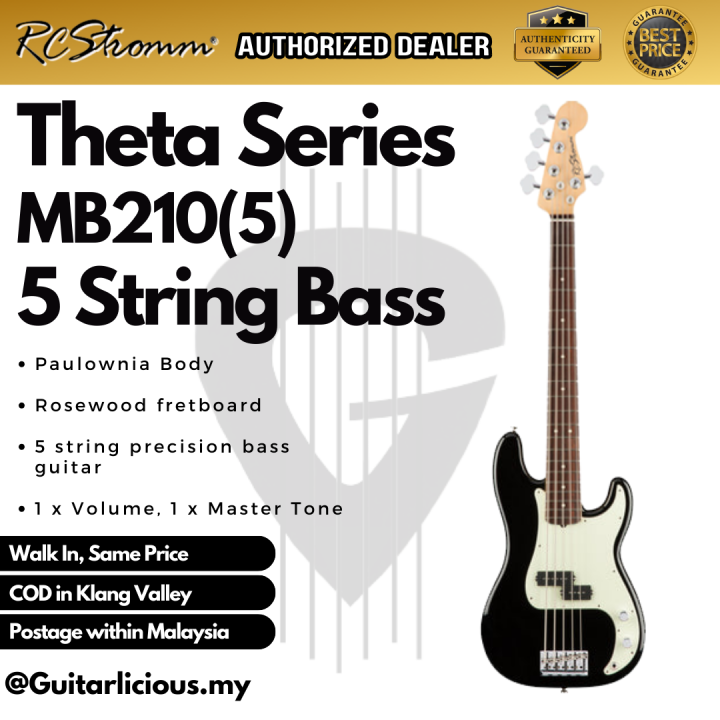 THETA-5%20Series%205%20String%20Bass%20Guitar%20(RCStromm/%20Gamma%20%20/%20MB205)%20Electric%20Bass%20Guitar%20Package%20Comes%20with%20cable%20bass%20guitar%20set%20beginner%20bass%20guitar%20package%20with%2015watt%20Bass%20amplifier%20speaker%205%20tali%20bass%20gitar%20-%20Image%203