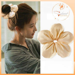 Cột Tóc Hoa Lớn 5 Cánh Ba Chiều Nhồi Bông Bồng Bềnh Dây Buộc Tóc Phong Cánh Hàn Quốc Hottrend