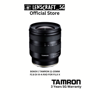 [Fujifilm X] Tamron 11-20mm F2.8 Di III-A RXD Lens [B060X] | Tamron Singapore Warranty