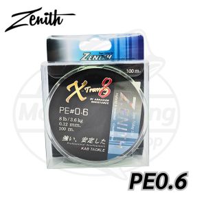สายPE พีอีถัก8 แบรนด์ Zenith รุ่น X-treme X8 ความยาว 100 เมตร