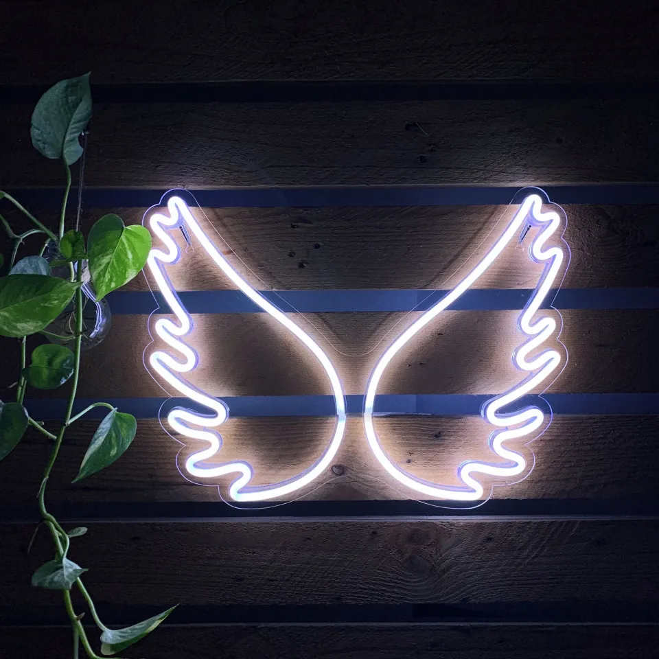 DONGPAI LED Neon Lights Signs for Wall Decor, USB Powered Neon