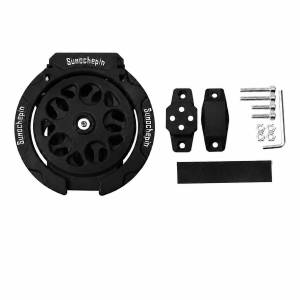 Universal Motorcycle Cup Holder Foldable Water Bottle Rack CNC Plastic Anti-Vibration Motorcycle Water Bottle Bracket