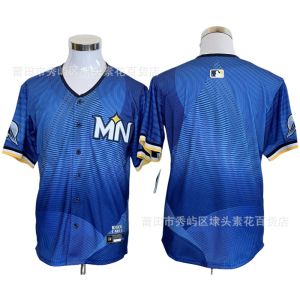 MLB Twins  City Edition Jersey Two Cities Team  4#CORREA  Minnesota Twins Baseball Uniform   Embroidery