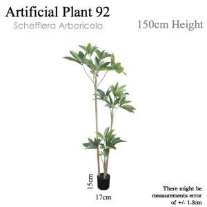 [WITH FREE GIFT] Artificial Plant Artificial Tree Free Planter Basket Free Plastic Plant Pot Indoor Plant Indoor Decoration Home Decor Fake Plant Tree Decor Tall Plant Pokok Hiasan Pokok Palsu Plant Decor Living Room Entrance Office
