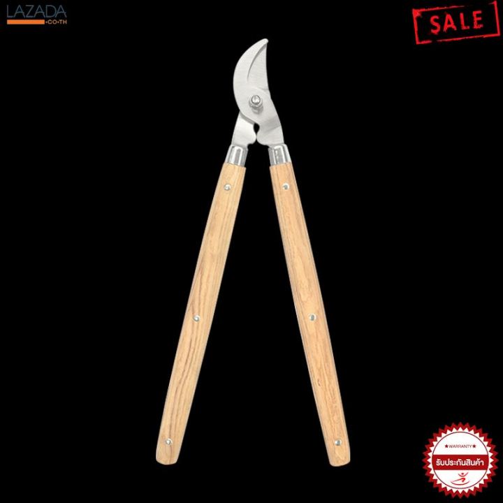 กรรไกรตัดกิ่ง KARTEN A0238 ด้ามไม้ สีน้ำตาล