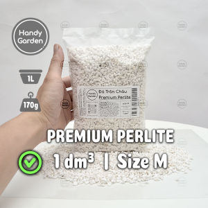 Đá Perlite Cao Cấp - Đá Trân Châu Sạch Bụi Vụn Đa Dạng Kích Thước Đá Bọt Xốp Trộn Đất Trồng Cây | Handy Garden
