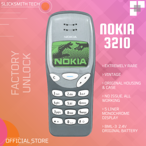 Nokia 3210 Original Model 1999 | SlickSmith Tech PH