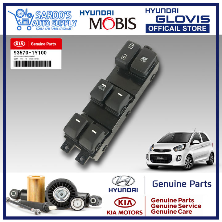 [Genuine] Power Window Switch For Kia Picanto 20112016 Years Model