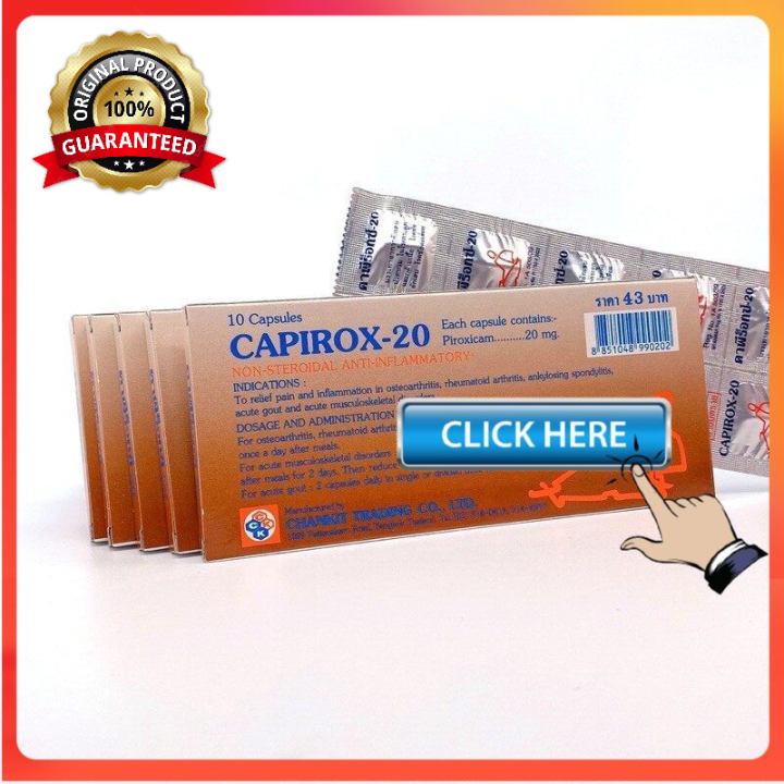 泰国合比禄-20 Thailand Capirox Capirox-20 Chankit Capirox-20 (10 Capsules ...