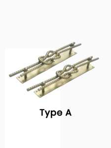 Handle Pintu/Gagang Pintu Besi Murah Kuat Dan Kokoh - Type A