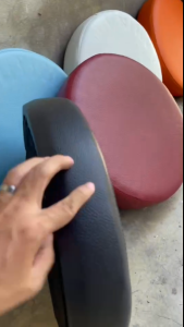 Inter Steel เบาโรงน้ำหนานู่ ชิ้นเบาโรง เบาโกลม 38 ซม. หนา 3.5 นิ ว สามารถเก้าอี้เหล็กได้หรือเก้าอี้บาร์