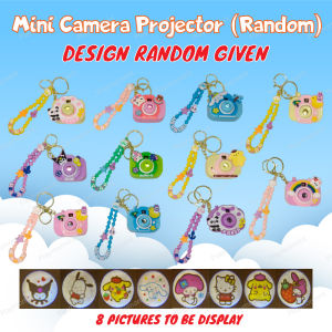 Mini Cute Cartoon Characters Camera Projector Free Battery Kid Toys Present Gift 迷你投影卡通相机 *READY STOCK*
