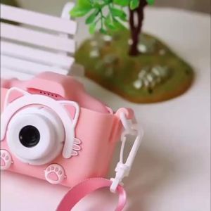 Toy Camera With 32GB Memory Card For Kids Front Rear Dual Digital Camera with 2 Inch 1080P HD Screen And 20 MP CameraEducational Toy Outdoor Play For 3-12 Years Girls Boys