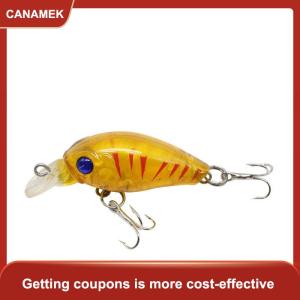 【CANAMEK】 New Cá Chép Cá chép Thiết bị mini lure lure lure lure Rock Fat Man 4g5cm Mini lure Minnow Lure