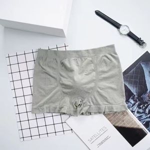 กางเกงบ็อกเซอร์ CALCENUBES ไร้รอยต่อของผู้ชายที่ระบายอากาศที่สะดวกสบายเฉียบสำหรับกีฬาและชุดของใช้ประจำวันสำหรับไปเที่ยว