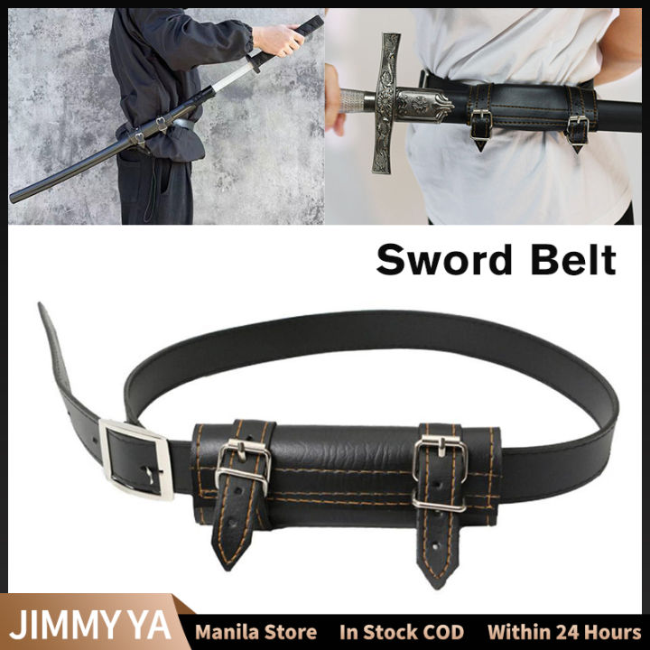 Medieval Sword Holder Waist Sheath Leather Sword Belt Demon Slayer ...