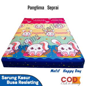 Sarung Kasur Busa Cover Matras Resleting No 3 Ukuran 120x200 Tinggi 20cm 160x200 Tinggi 20cm Tersedia Semua Ukuran Dan Motif Hemat Berkualitas