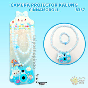 TAIYO Kamera Proyektor Kalung Gelang Karakter Camera Projector Gambar Edukasi Aksesoris Mainan Anak