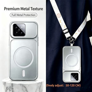 Case for xiaomi 14t 14 pro 14 ultra 5g phone casing Softcase shockproof Cover new design aesthetic with holder Strap Crossbody Lanyard for girls DSCGSBS1