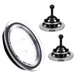 High Speed Electric Milk Frother Whisks And Heat Resistant Lid Frothing Tool Replacement Parts Milk Frother Components