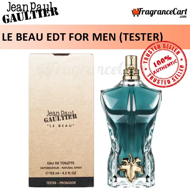 Jean Paul Gaultier Men's Le Beau Eau de Toilette Spray, 4.2 oz